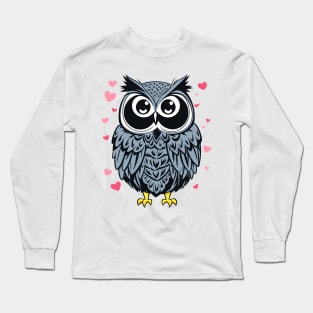 kawaii Mr. Owl 11 Long Sleeve T-Shirt